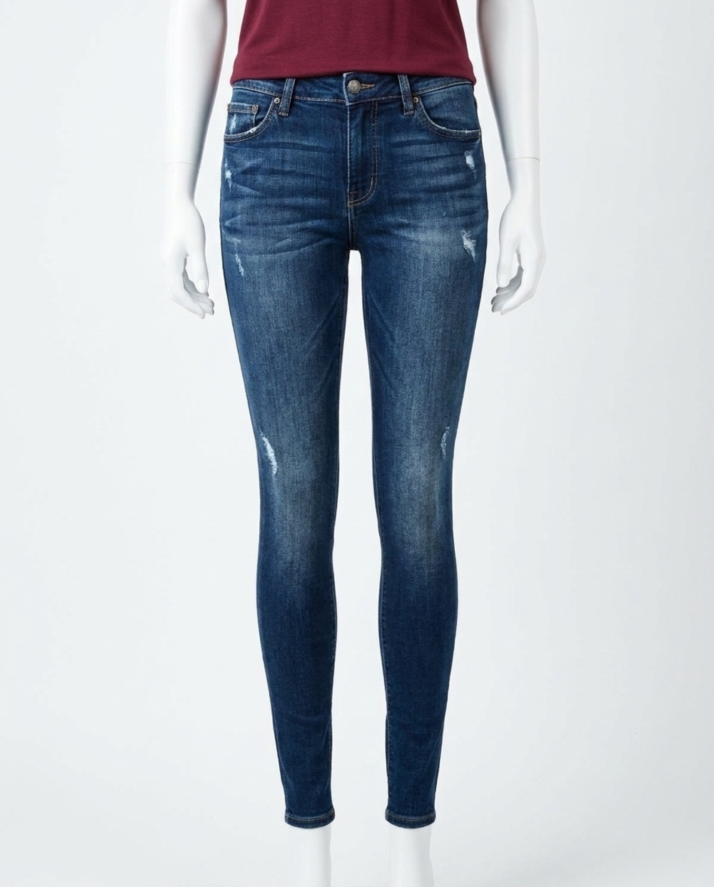NEW GRACE AND LACE ultra soft flex jeggings in indigo